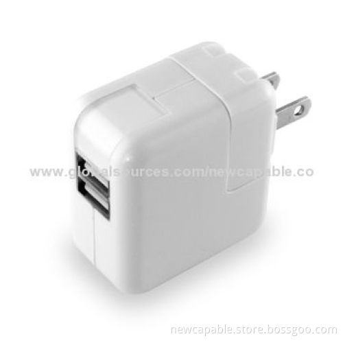 USB Wall Charger with Night Light, Sized 53 x 49 x 28mm